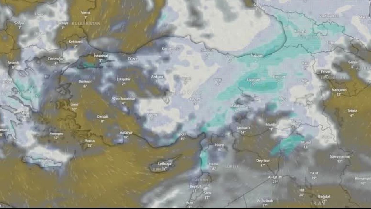 Türkiye yeni haftada kara ve soğuk havanın etkisi altında olacak