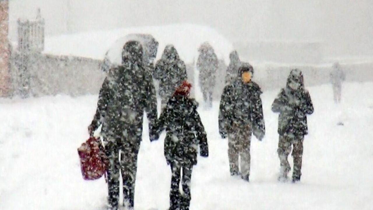 Ardahan'da kar engeli: Eğitime ara verildi