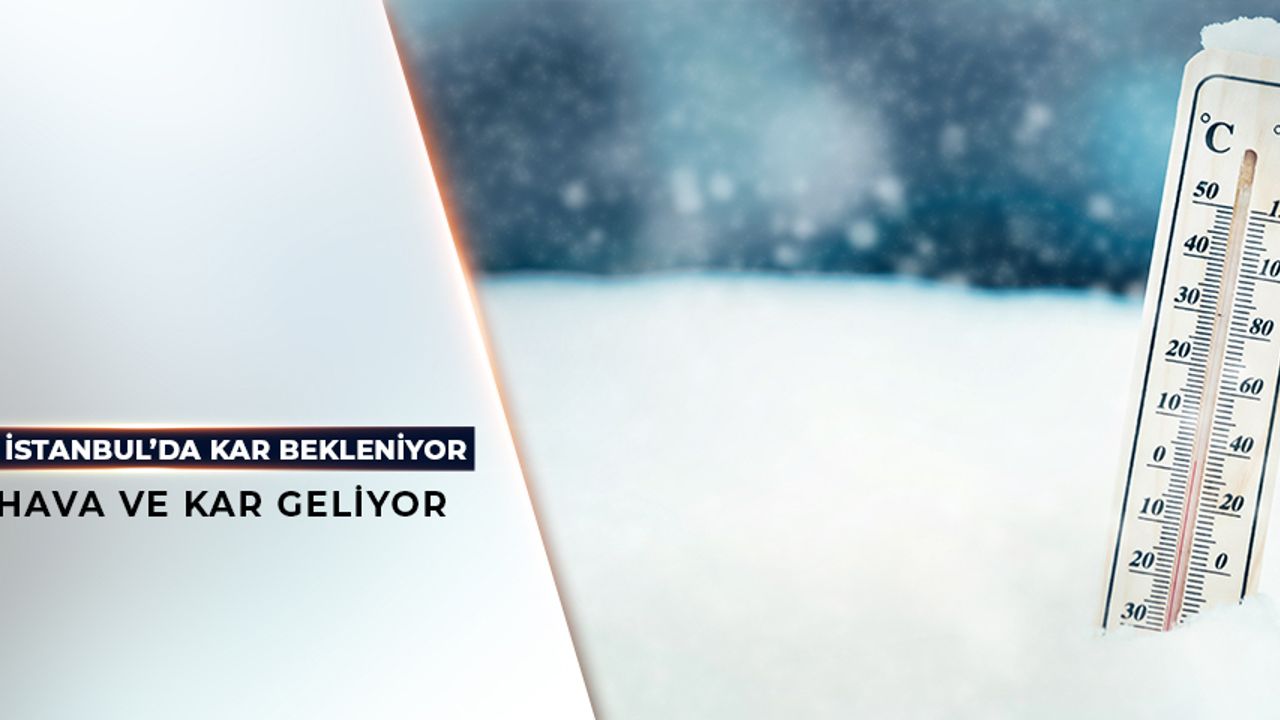 Soğuk Hava ve Kar Geliyor
