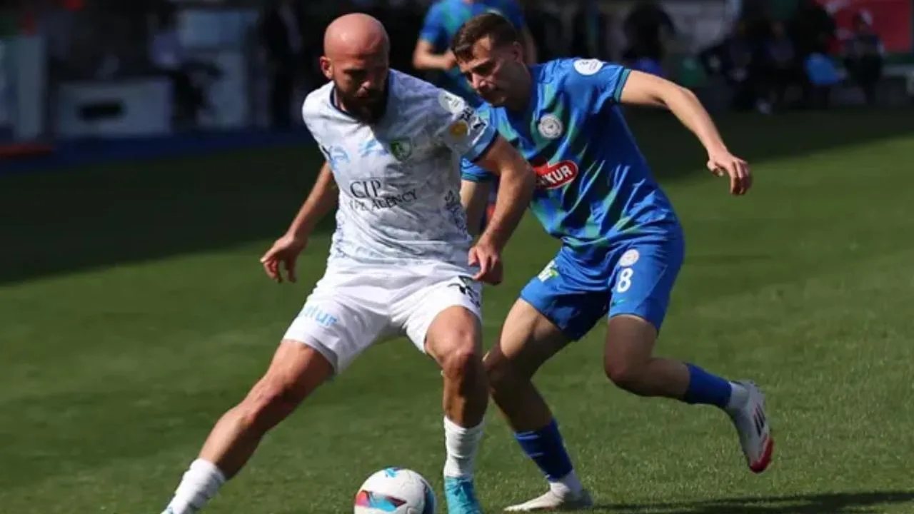 Çaykur Rizespor evinde Bodrum'a kaybetti