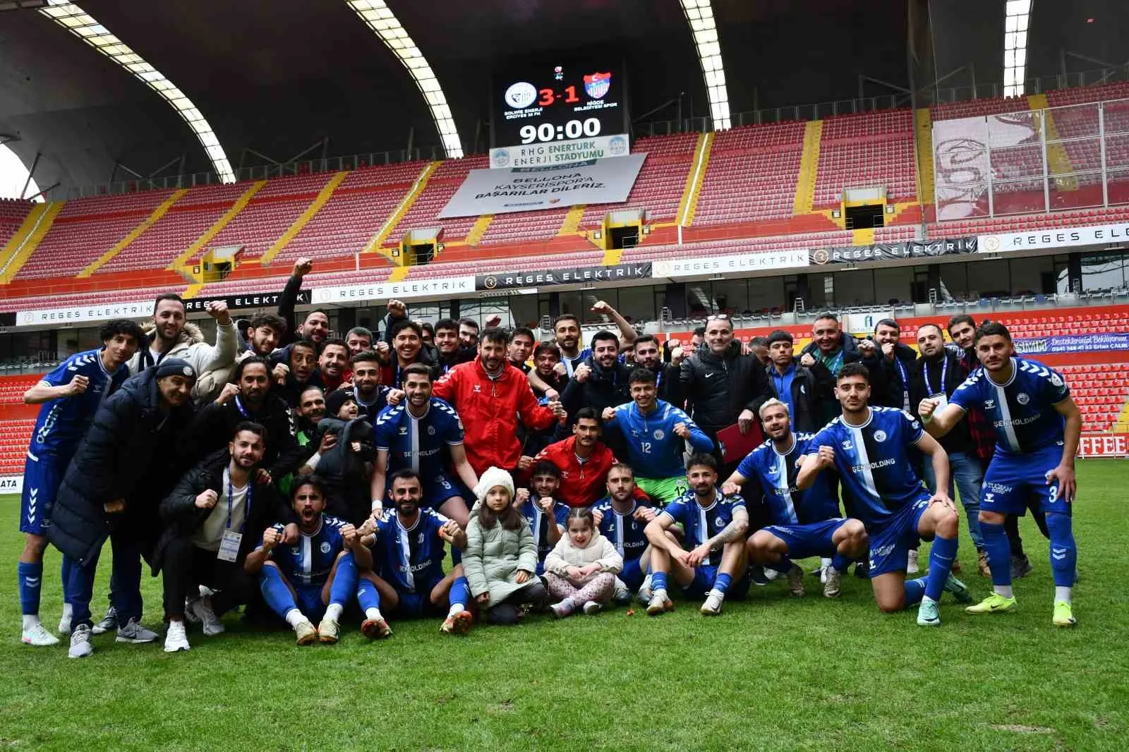 Erciyes 38 FK, Niğde Belediyespor’u 3-1 yenerek 3 puanı hanesine yazdı.