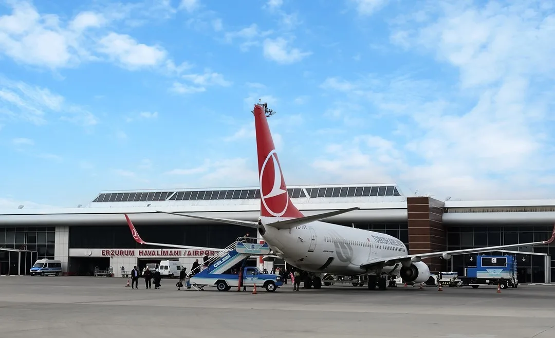 Erzurum Hava Limanı’ndan 2025’in İlk İki Ayında 216 Bin 603 Kişi Uçtu