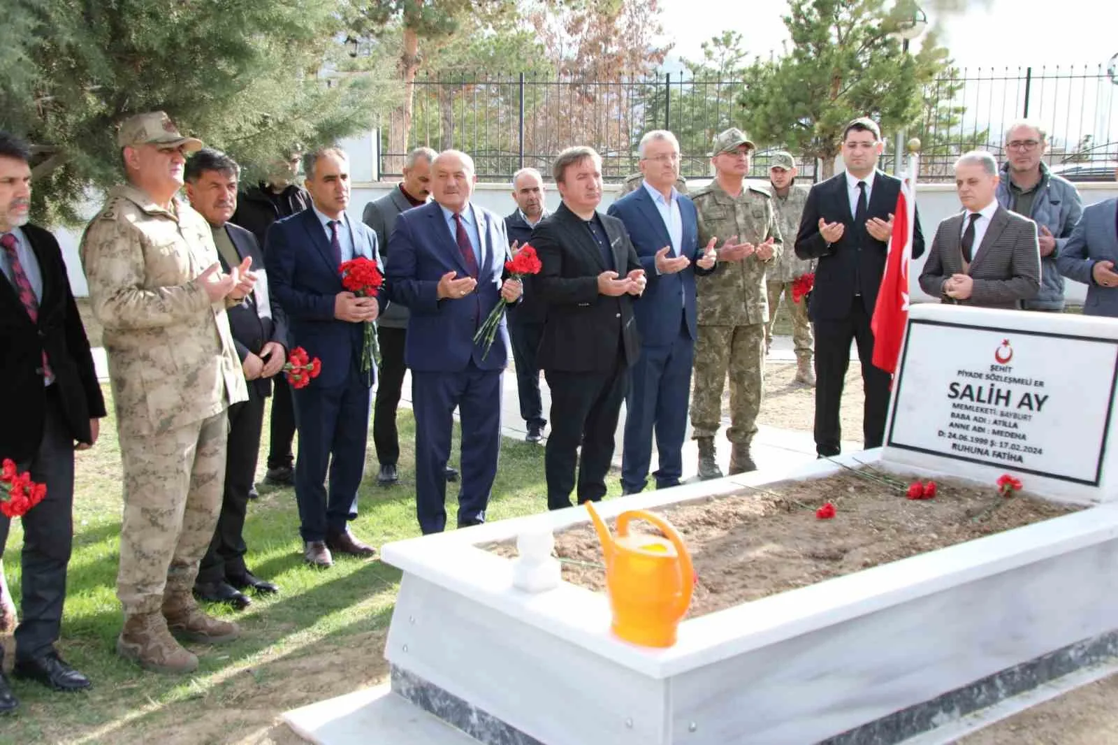 ERZİNCAN’DA ŞEHİTLERİ UNUTMADILAR