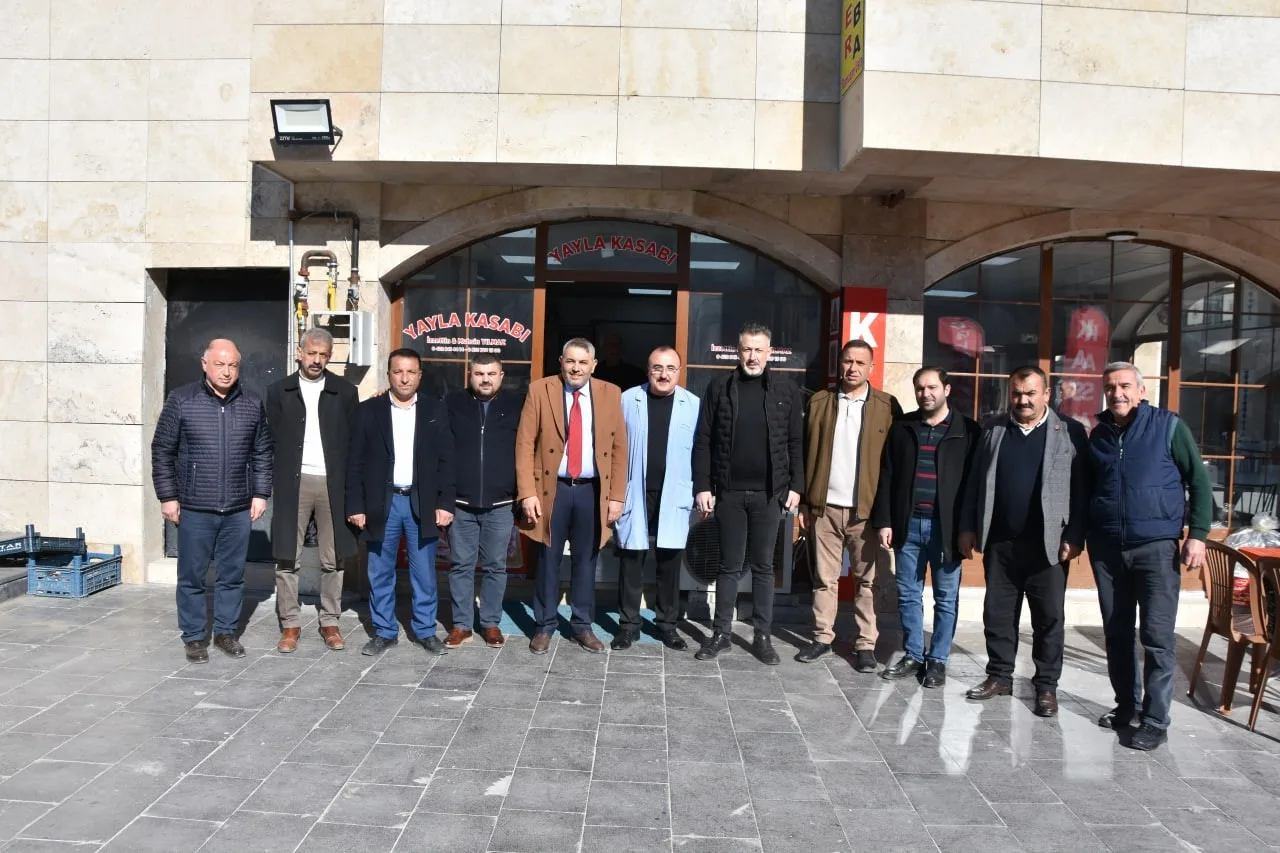 MTSO Başkanı Sadıkoğlu Eskimalatya Esnafını Ziyaret Etti