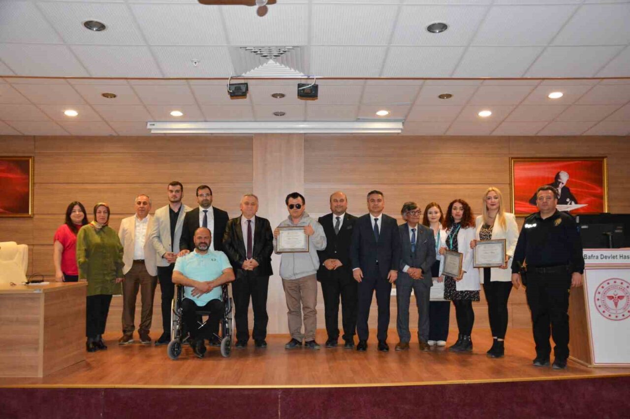 Bafra Devlet Hastanesi’nde “Engelden Başarıya Uzanan Yol”