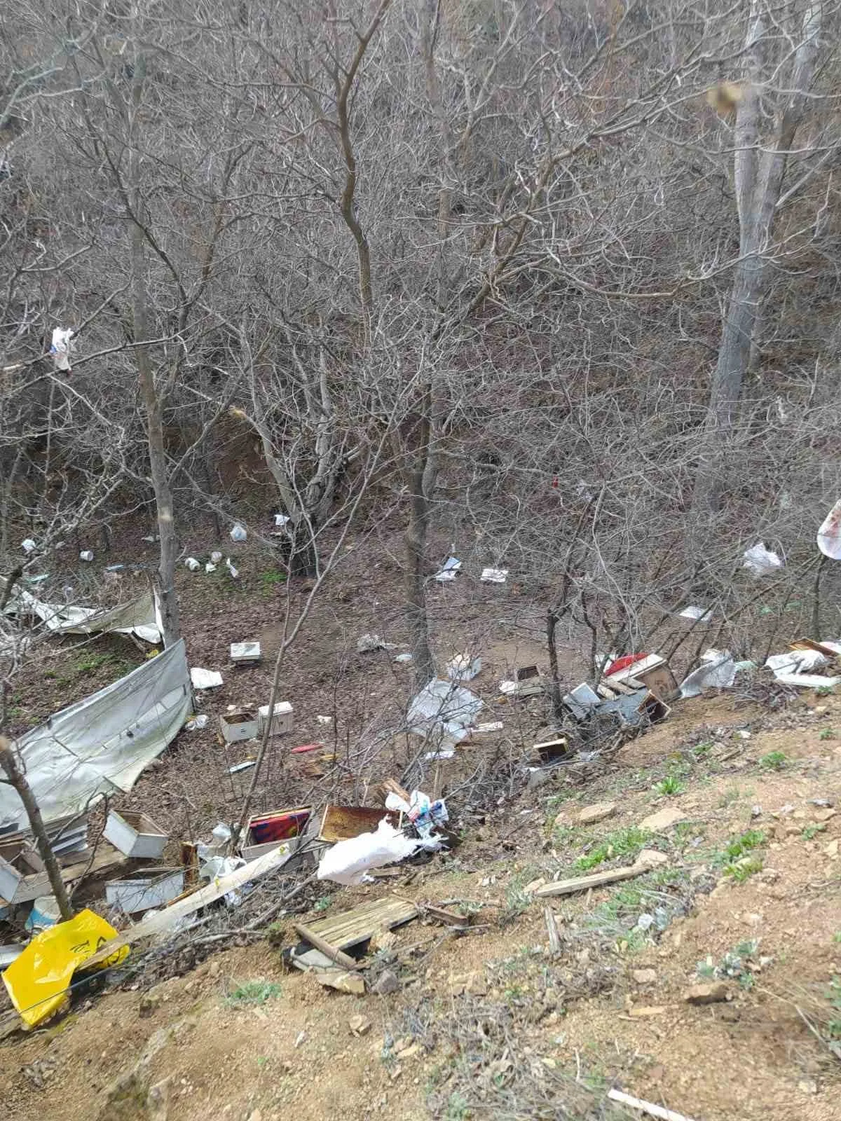 Gümüşhane’de Fırtına Nedeniyle Onlarca Arı Kovanı Telef Oldu