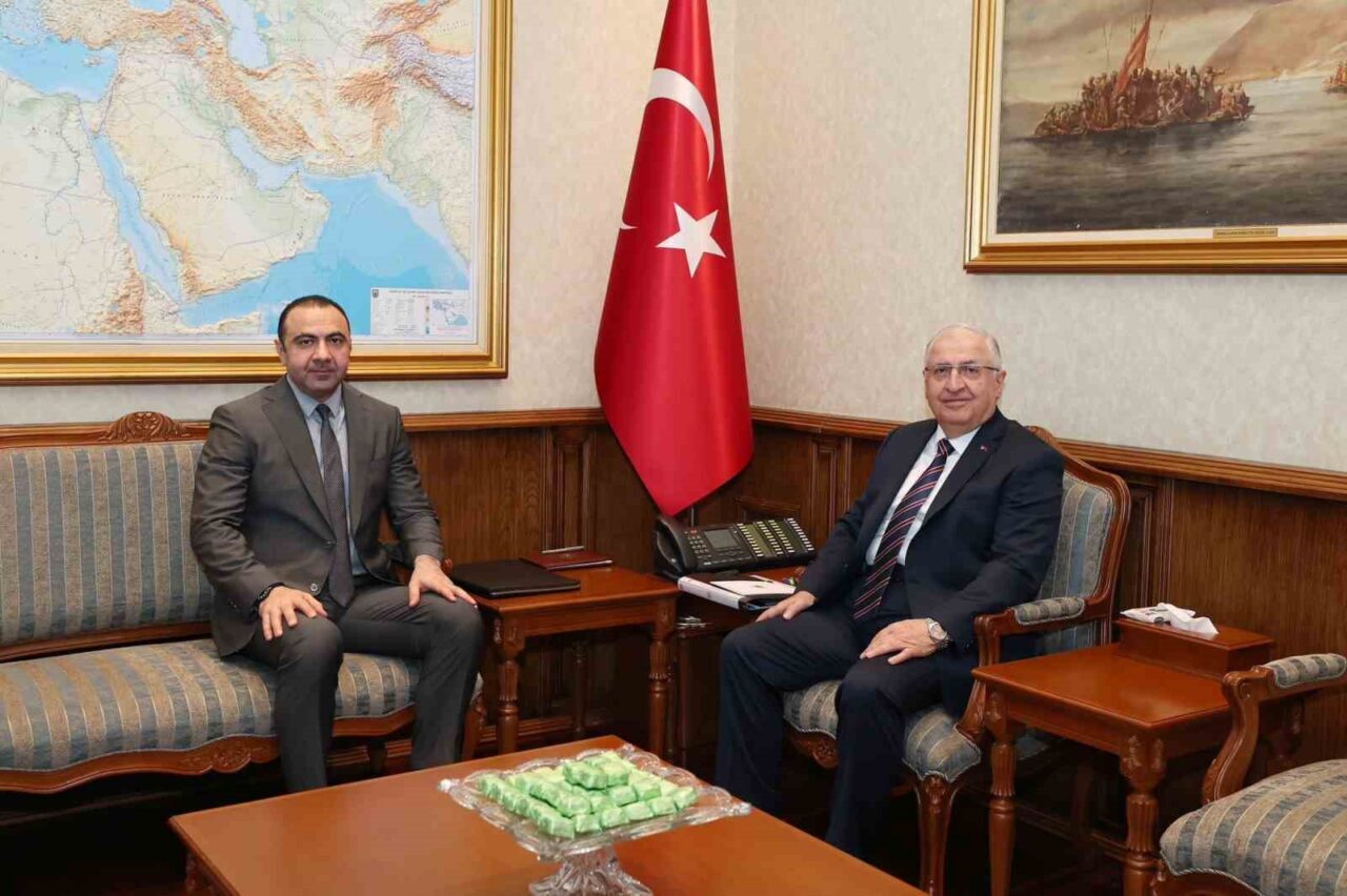 Bakan Güler, Azerbaycan’ın İstihbarat Başkanı Korgeneral Sultanov’u kabul etti