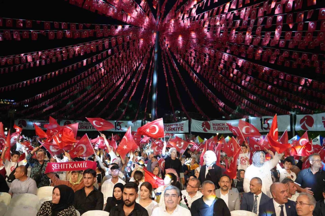 Gaziantep’te “15 Temmuz Demokrasi ve Milli Birlik Günü” anma programı