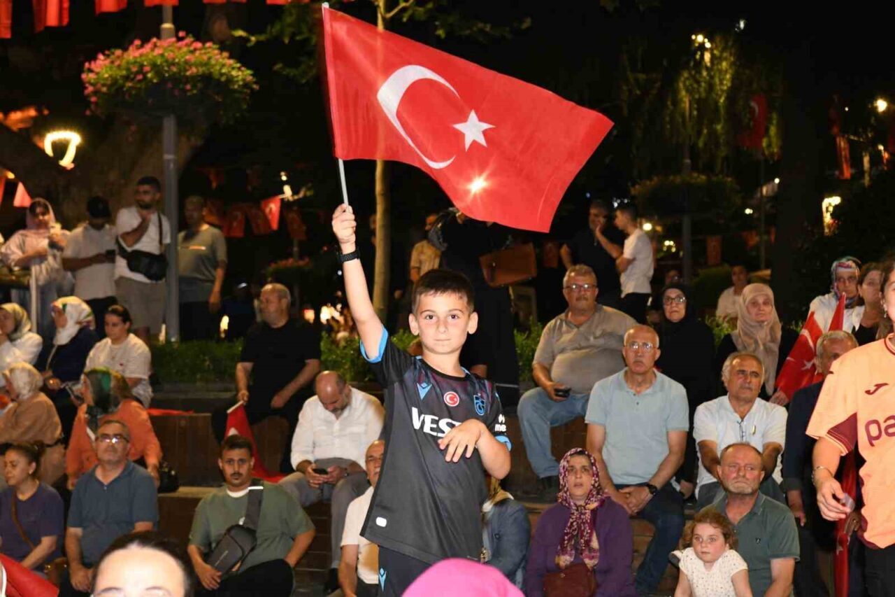 Trabzon’da “15 Temmuz Demokrasi ve Milli Birlik Günü” anma programı