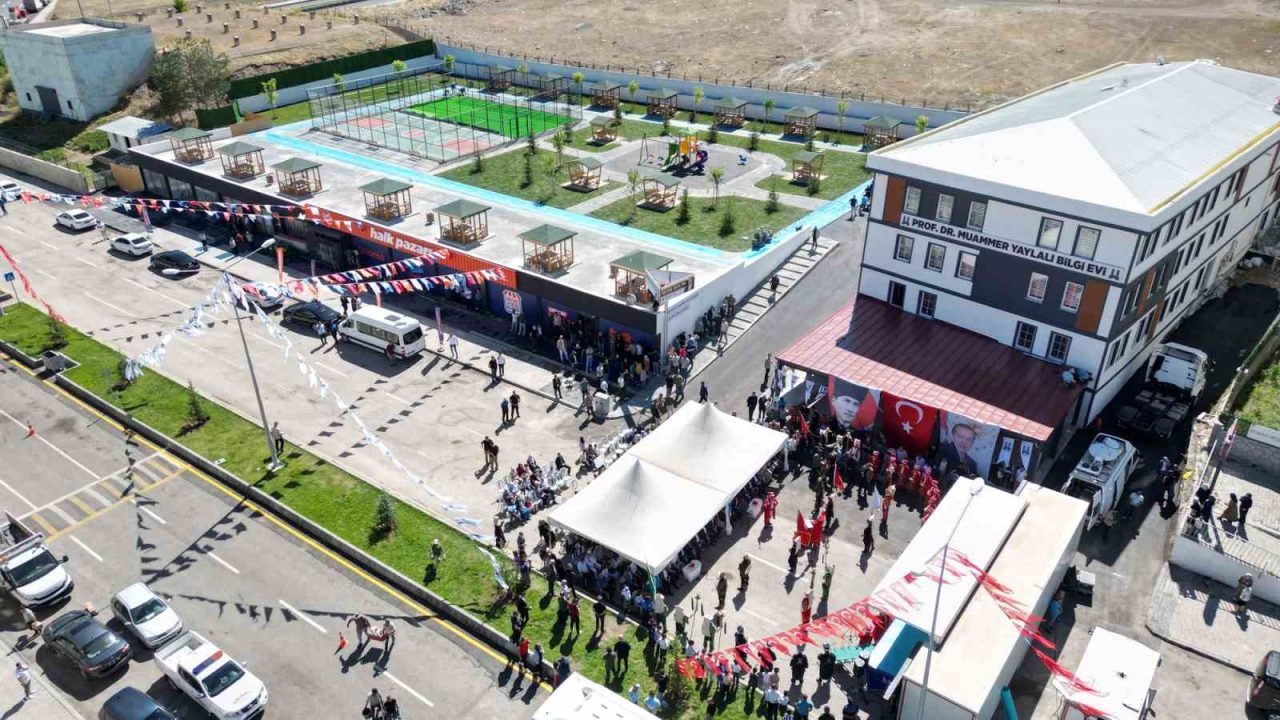 Büyükşehir’in yeni yatırımlarının açılışını Bilal Erdoğan yaptı