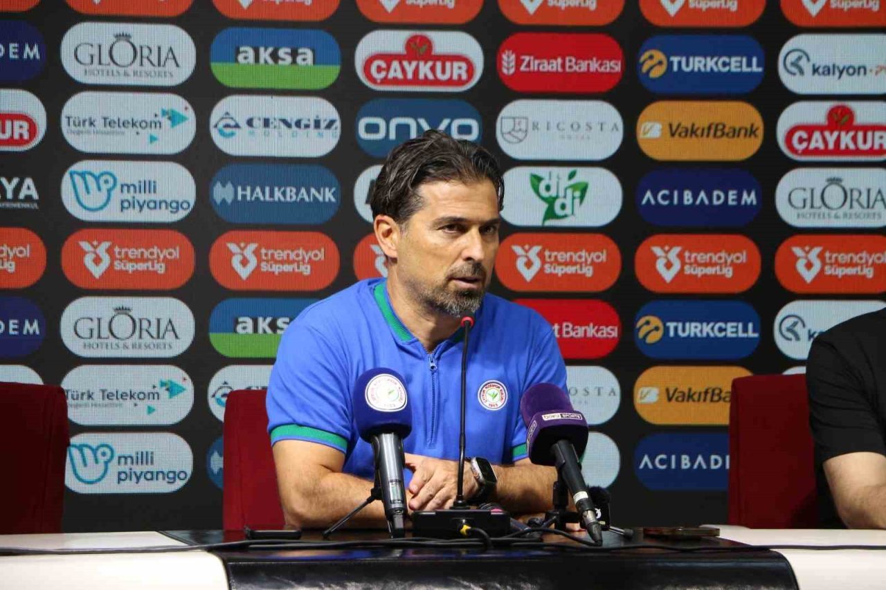 İlhan Palut: “Taraftarımız üzüldü, biz de üzgünüz”