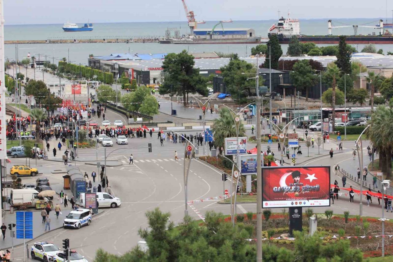 Samsun’da Gaziler Günü’nde korolu kutlama ve “Terörsüz Türkiye” mesajı