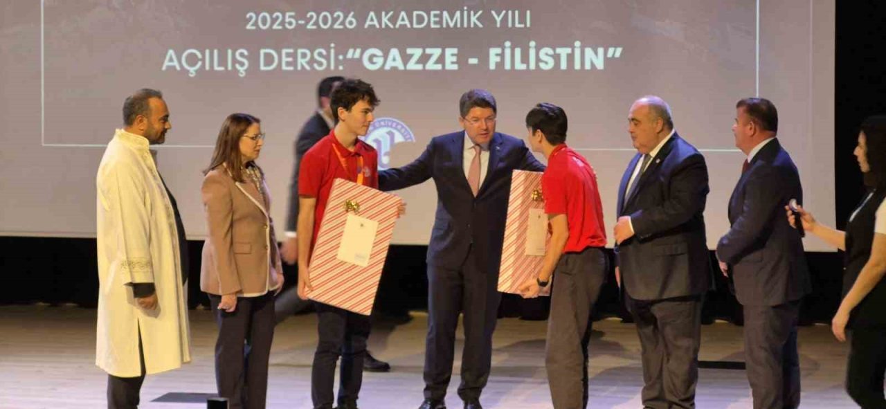 Adalet Bakanı Tunç’tan üniversite öğrencilerine: “Gazze” dersi