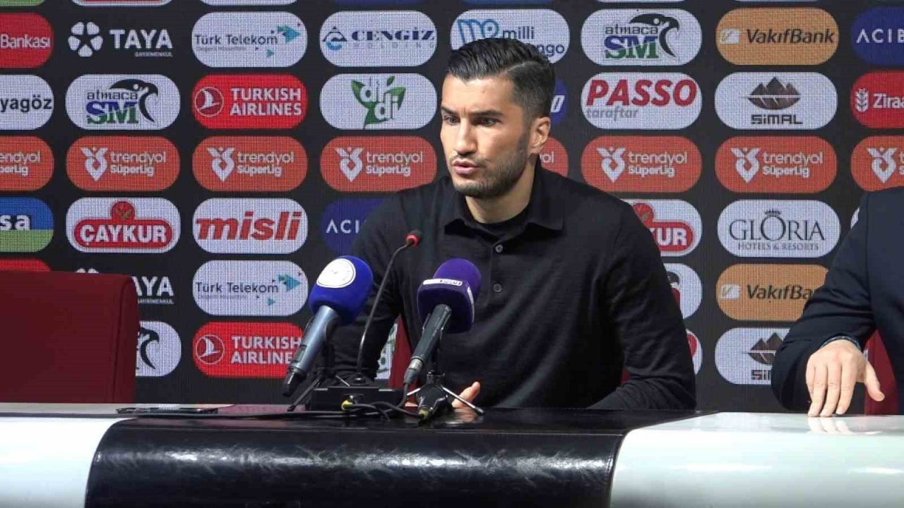 Nuri Şahin: “Maçı kazanmaya daha yakın olan taraf bizdik”