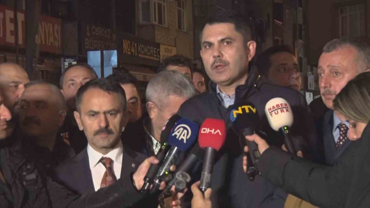 Bakan Kurum: “Gebze’de bugün itibariyle 16 bina tahliye edildi”
