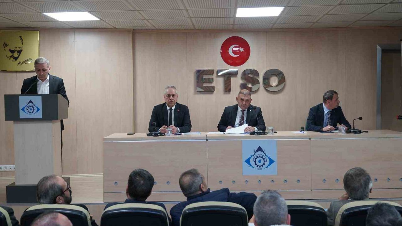 ETSO’da Meclis yoğun gündemle toplandı