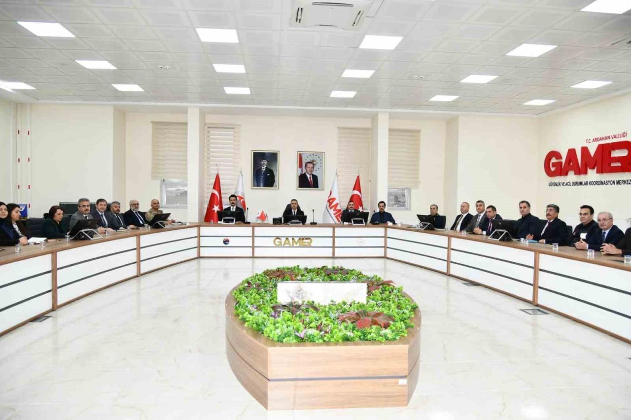 Ardahan’da İl İdare Şube Başkanları toplandı