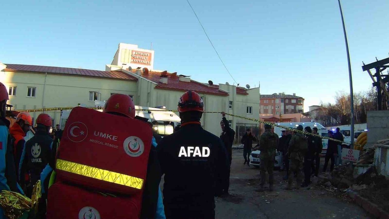 Bayburt’ta AFAD koordinesinde gerçekçi tatbikat