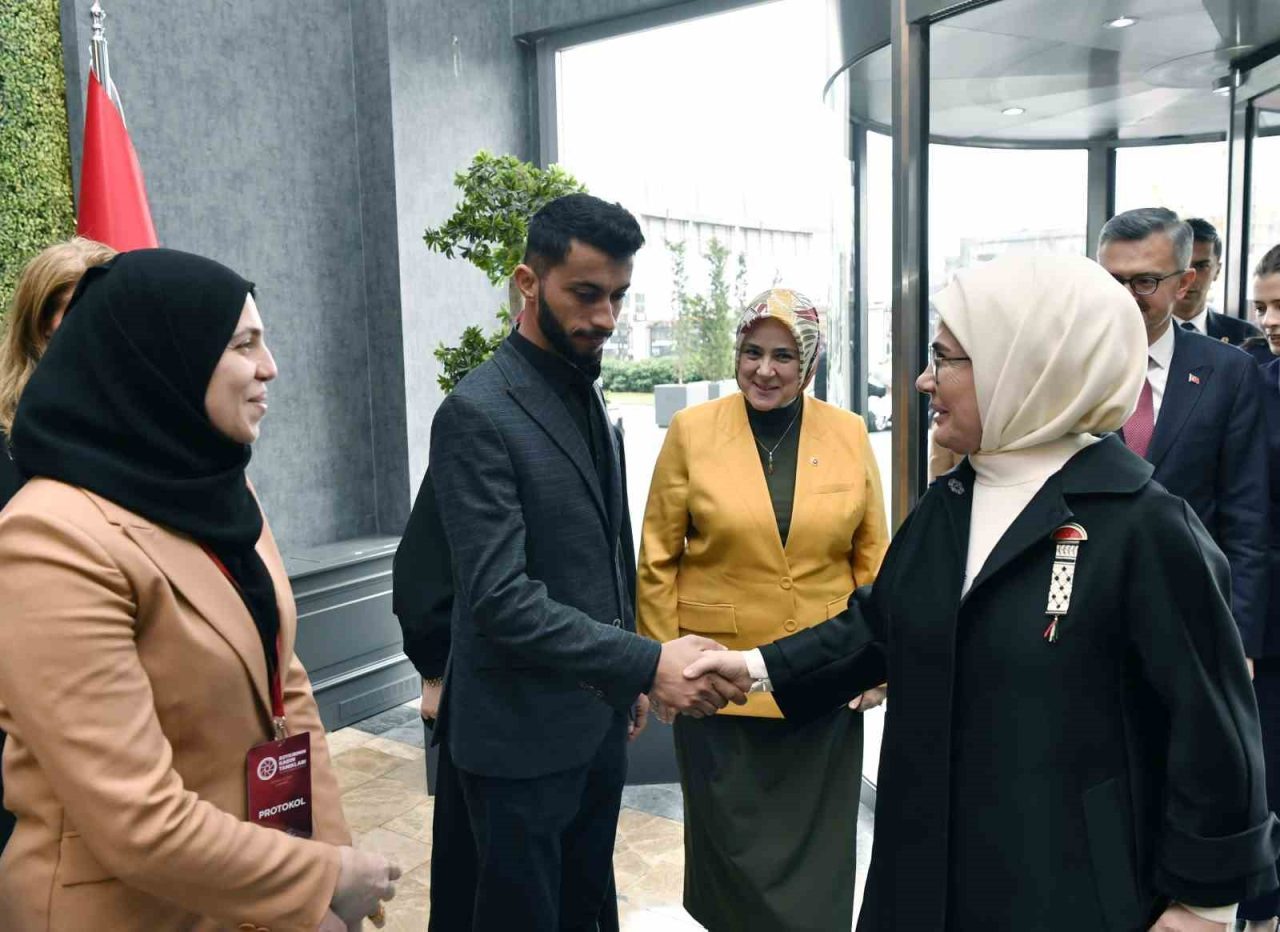 Emine Erdoğan, “Soykırımın Kadın Tanıkları: Gazze’de Medya ve Direniş” programının açılışında konuştu: