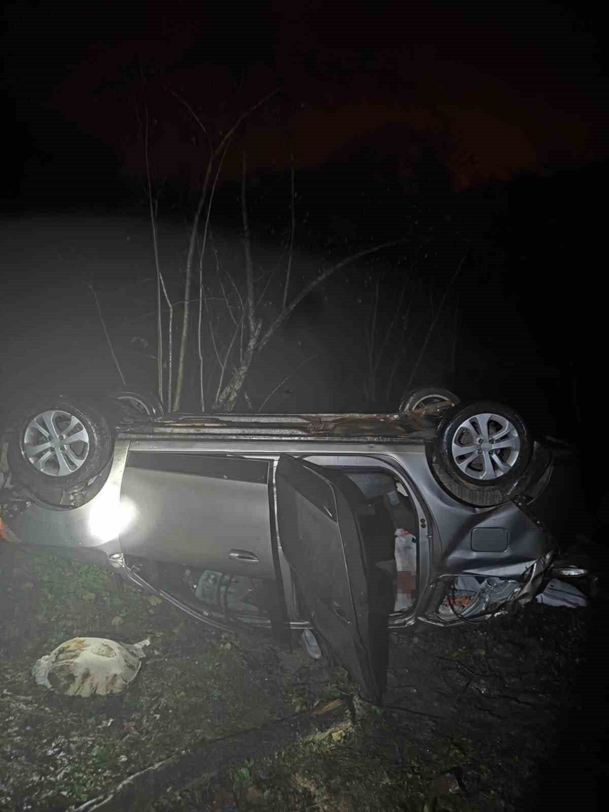 Giresun’da trafik kazası: 4 yaralı