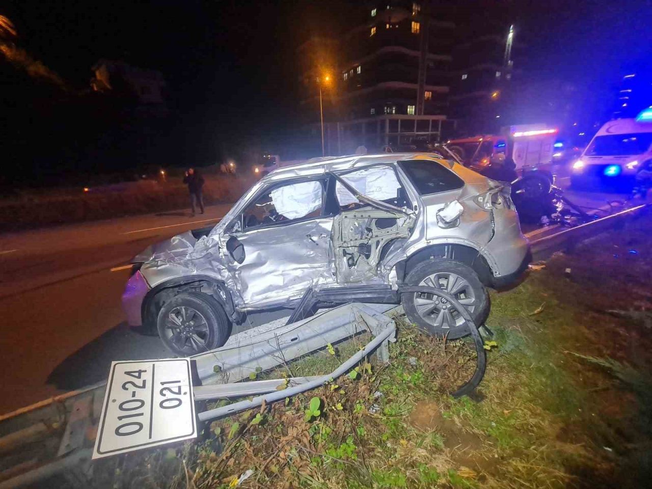 Rize’de trafik kazası: 5 yaralı