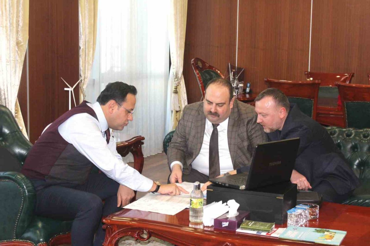 Başkan Hamamcı’nın yeni projeler için Ankara ziyareti