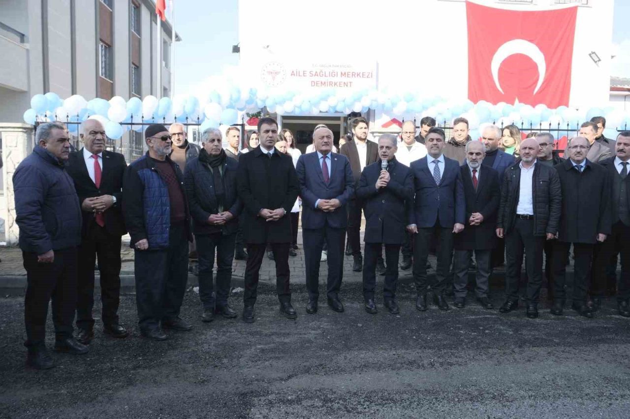 Demirkent’e modern sağlık kompleksi açıldı