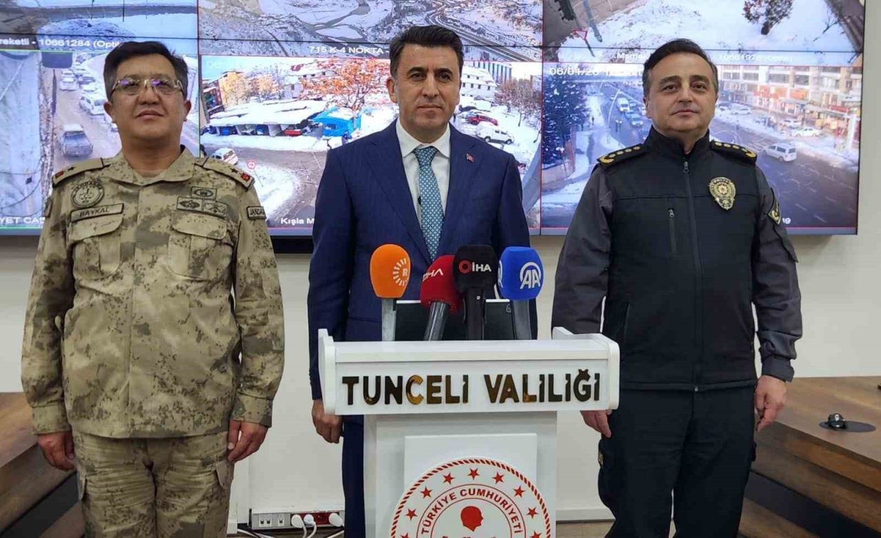 Huzur şehri Tunceli’de olayların yüzde 99,8’i aydınlatıldı