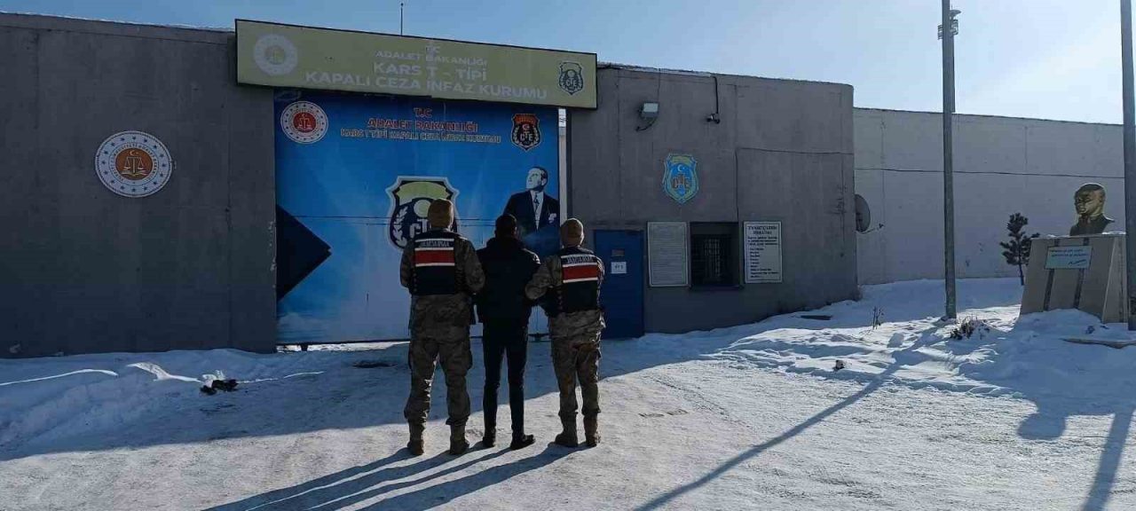 Kars’ta hakkında 4 yıl hapis cezası bulunan 1 kişi yakalandı
