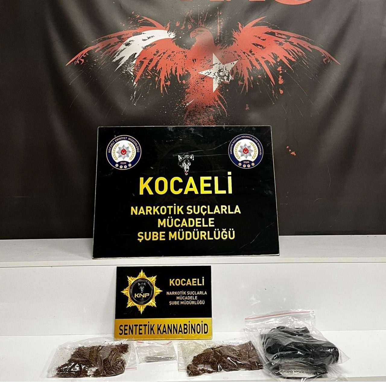 Kocaeli’de son 41 gündeki narkotik operasyonlarında 62 tutuklama