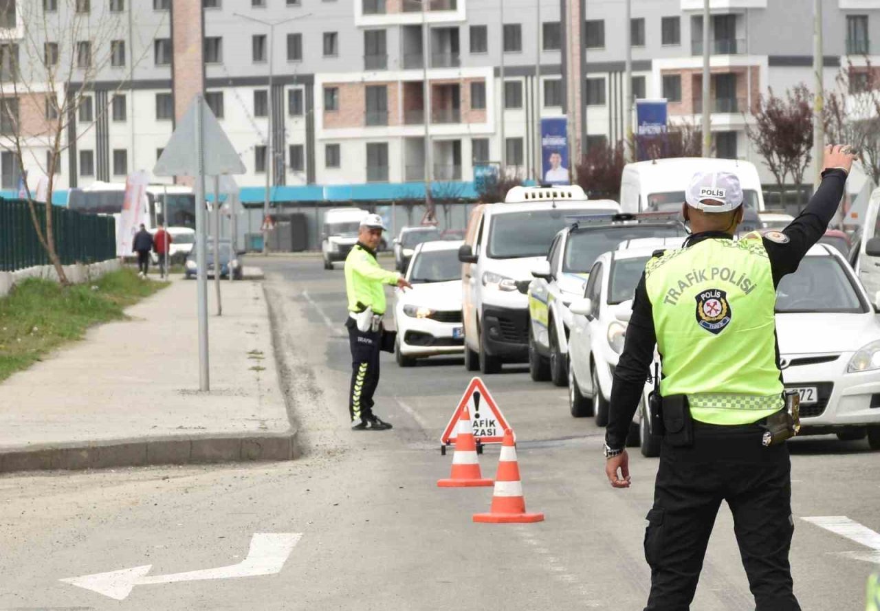 Ordu’da bir haftada 14 binden fazla araç ve sürücüsü denetlendi