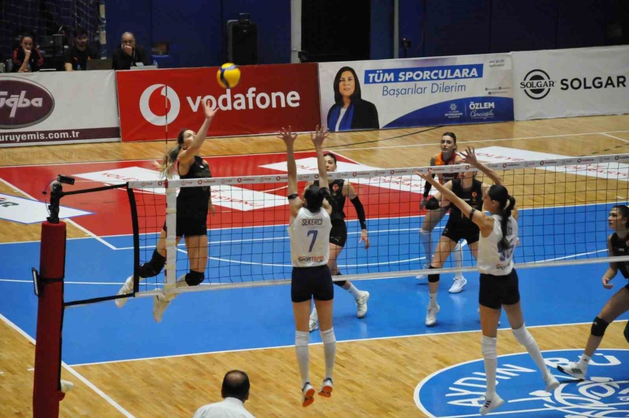 Vodafone Sultanlar Ligi: Aydın Büyükşehir Belediyespor: 0 – Galatasaray: 3